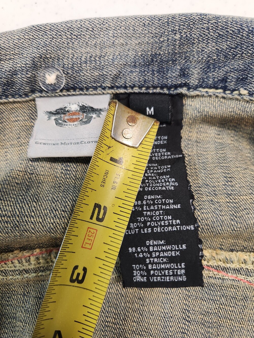Harley Davidson denim jacket - Picture 5 of 11
